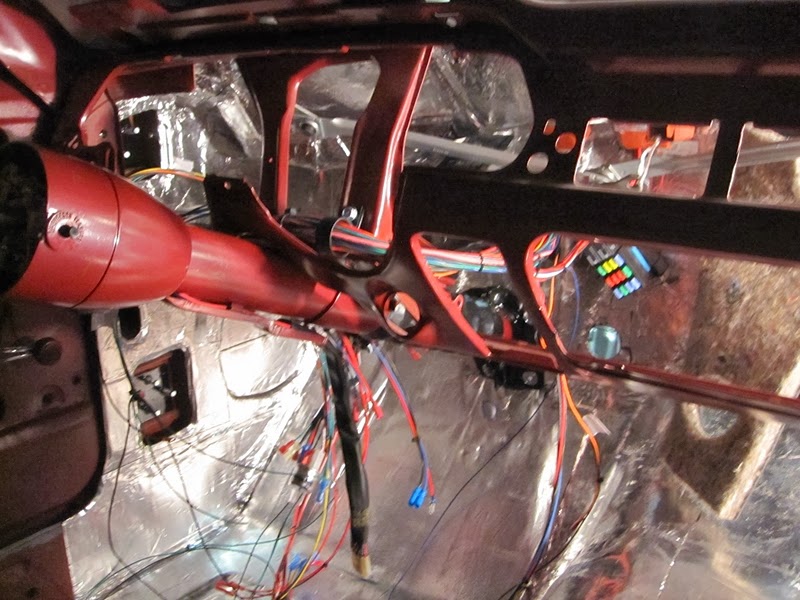 Mustang68.com: the Painful wiring harness 65 mustang fuse box location 